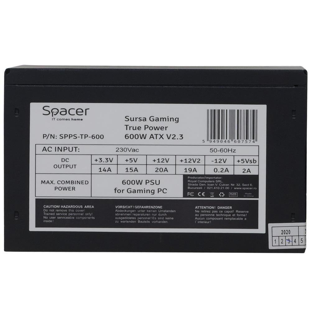 Sursa Spacer ATX TP600 600W