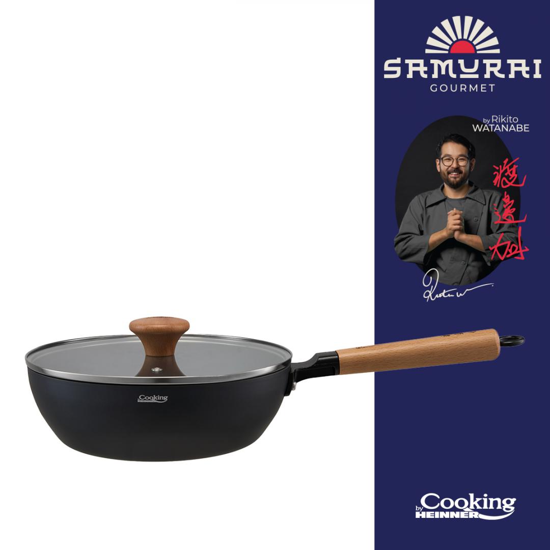 Heinner TIGAIE WOK+CAP 24X7.5CM,RIKITO WATANABE