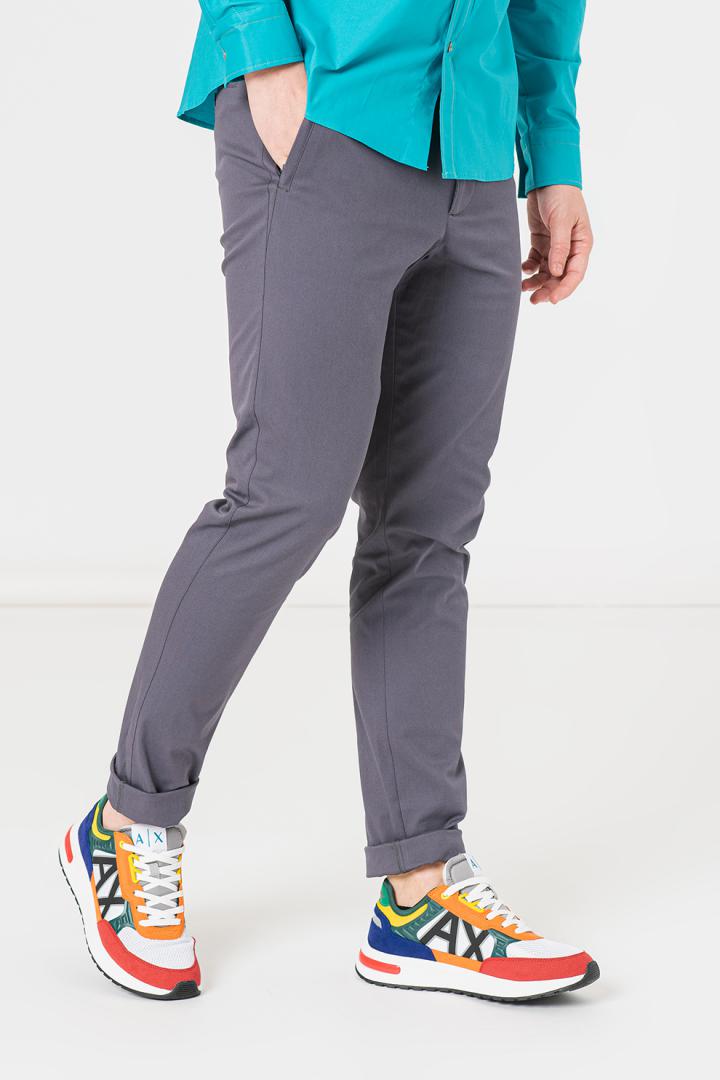 Pegas PANTALONI LUNG CASUAL BARBATI  GREY XXL