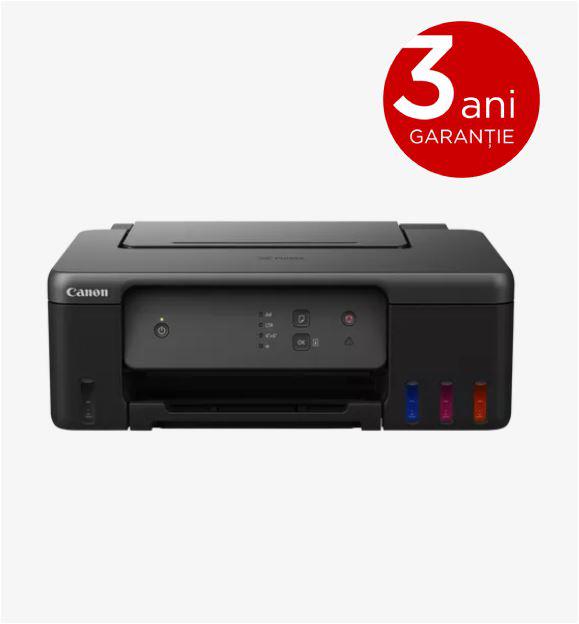 Imprimanta inkjet color CISS Canon PIXMA G1430, dimensiune A4 (Printare), viteza 11ipm alb-negru, 6ipm color, rezolutie printare 4800x1200 dpi, imprimare fara margini, alimentare hartie 100 coli,interfata: USB Hi-Speed, consumabile:GI-41 4528C001AA, 4543C