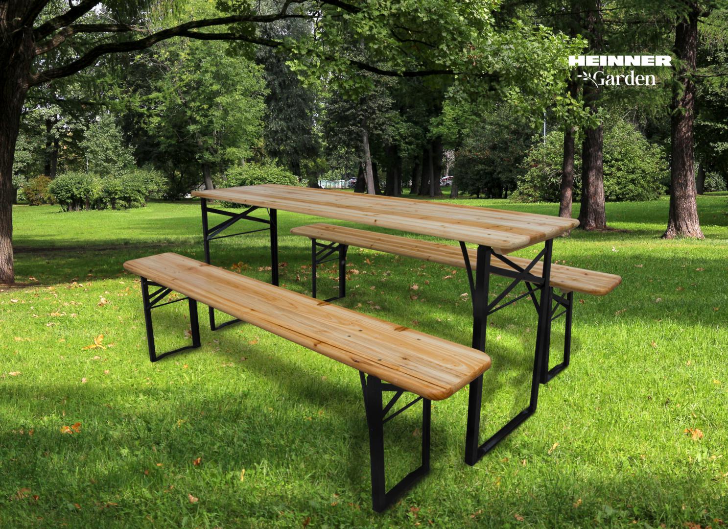 HEINNER SET LEMN 2+1 BERARIE 167*46*75CM