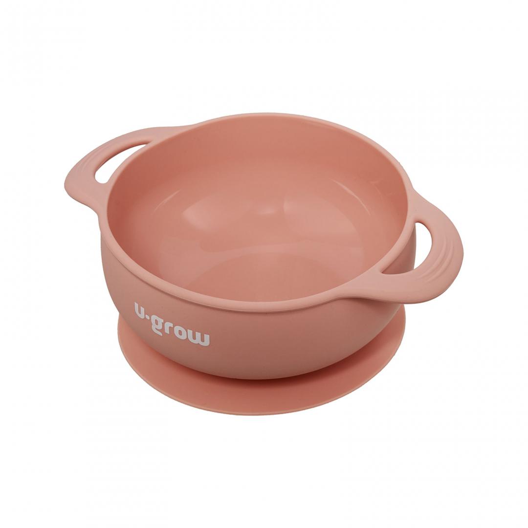 Set 3 piese silicon, roz, U-Grow