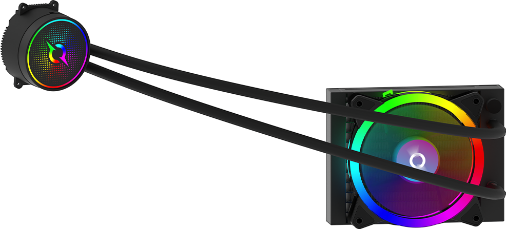 CPU Cooler Aquarius 120 Aio Black Argb (Cooler Procesor Aqyris Aquarius 120 Aio)