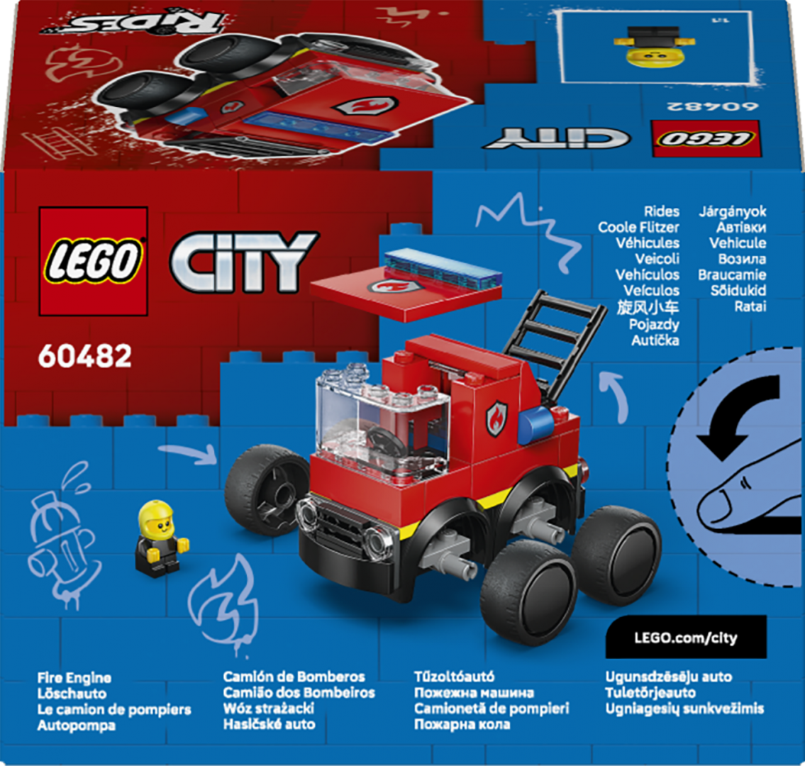 Vehicule Camioneta de Pompieri LEGO60482