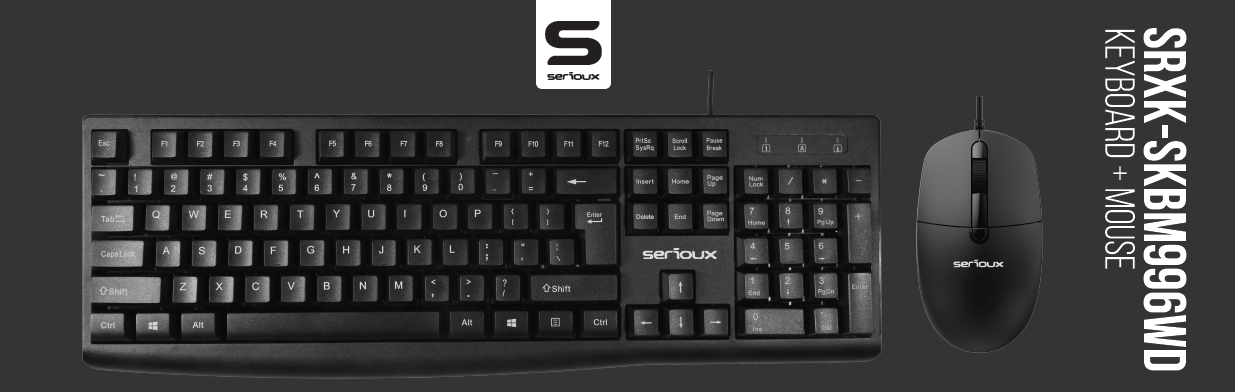 Kit Serioux SRXK-SKBM996WD (Kit Serioux cu fir)
