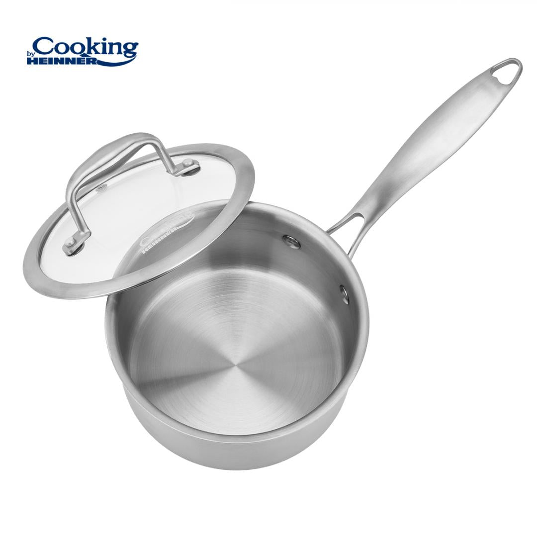Heinner CASEROLA INOX+CAP 16x8.5CM,1.6L, ATOMIC3