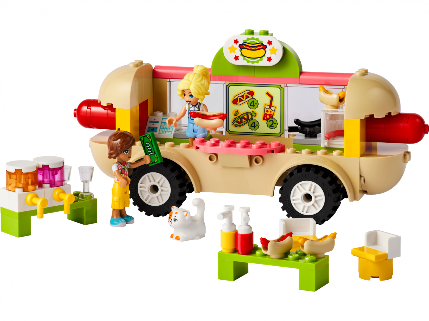 TONETA CU HOTDOGI, LEGO 42633