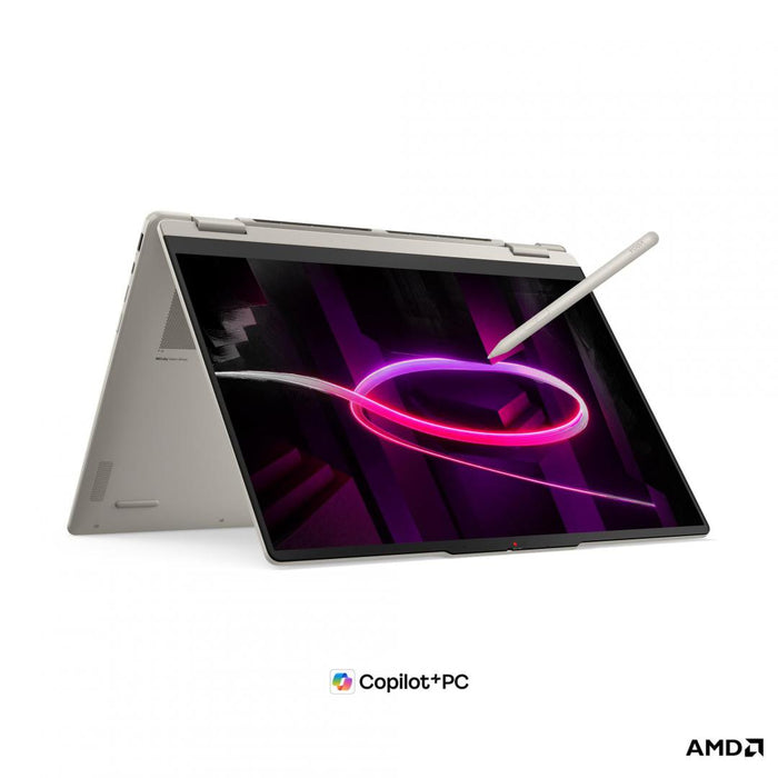 Laptop Consumer Lenovo Yoga 7 2-in-1 16AGP11 Copilot+ PC, cu procesor Ryzen AI 7 445, 16'' OLED, 24 GB LPDDR5x, 1 TB, AMD Rad