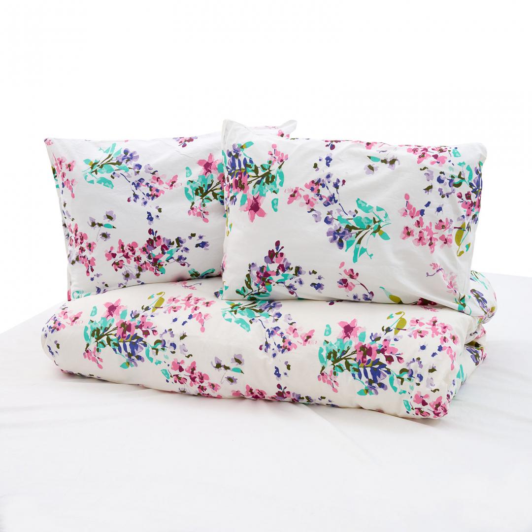 Set de pat king size bumbac,144TC,Sakura