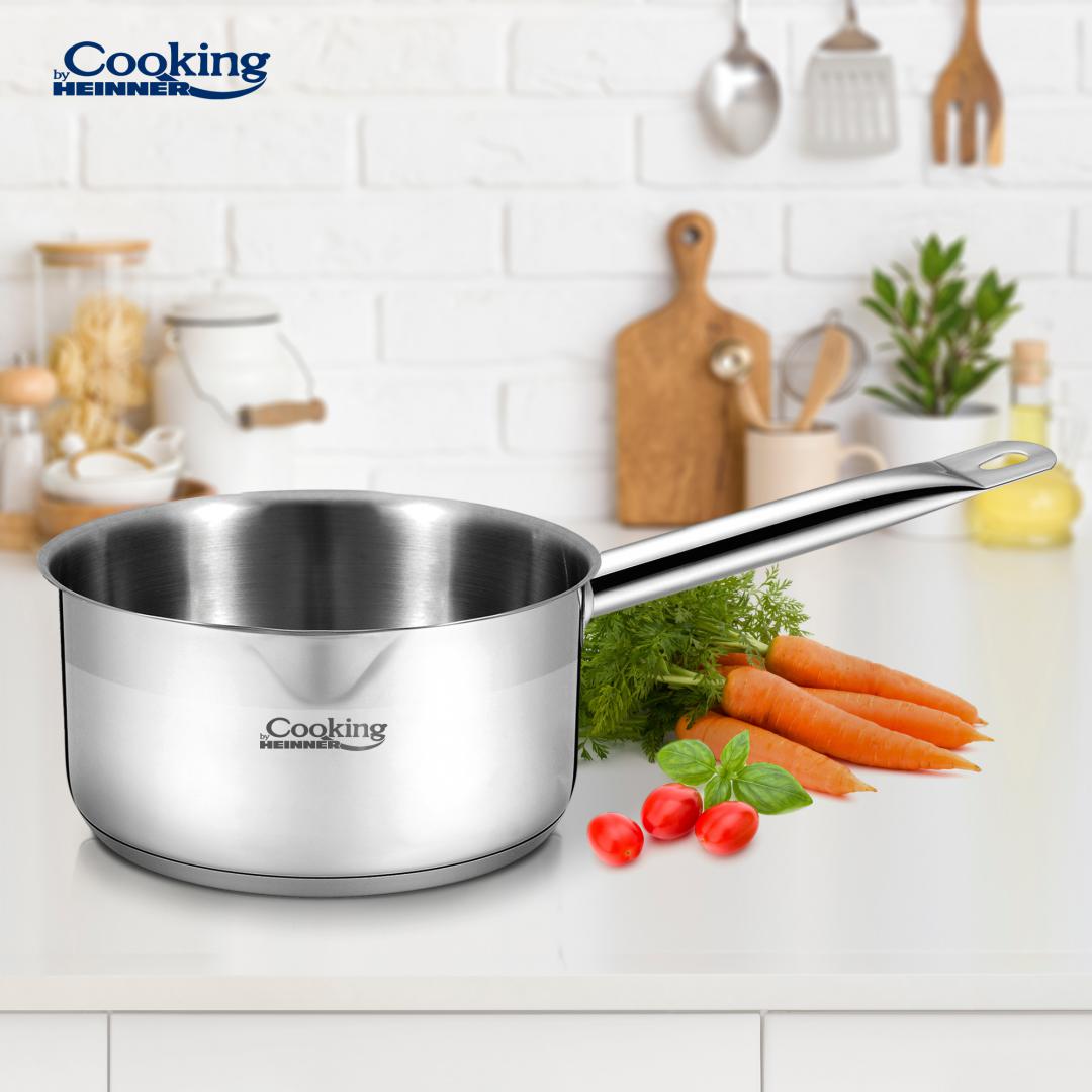 Caserola Inox 20X10 CM,  3 L, Maestro (caserola Inox 20X10 CM)