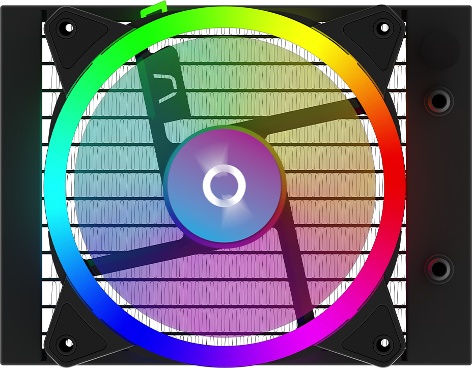 CPU Cooler Aquarius 120 Aio Black Argb (Cooler Procesor Aqyris Aquarius 120 Aio)