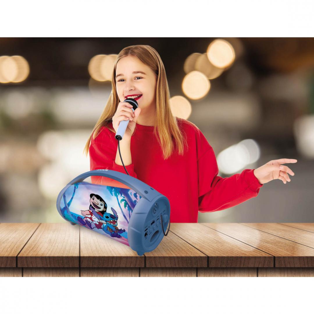 Boxa cu Microfon si Lumini, Stitch