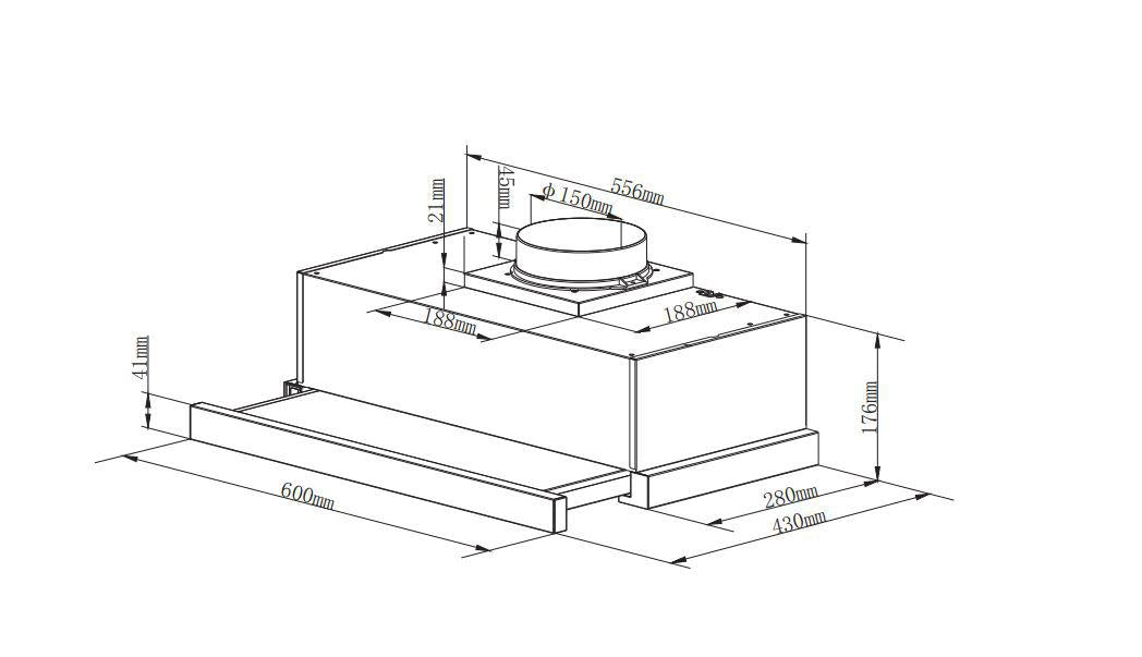 HOTA TELESCOPICA HEINNER HTCH-440GBK