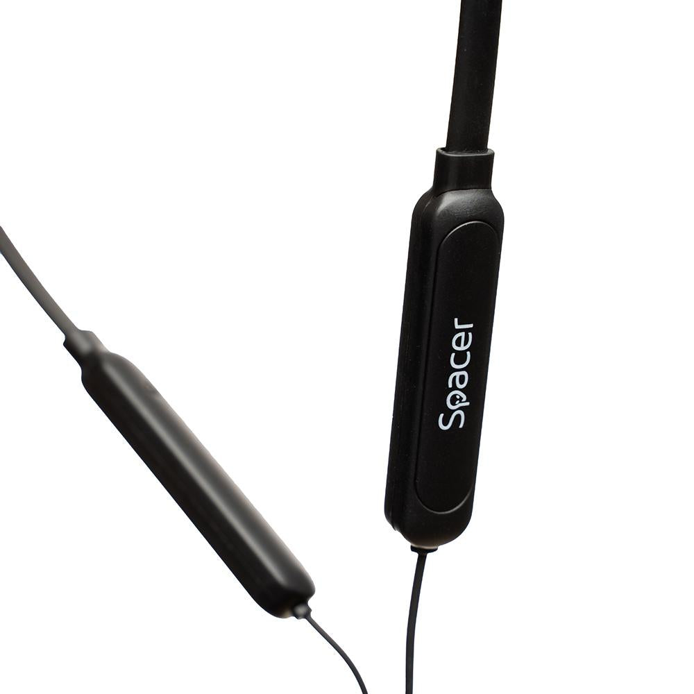 Casti Spacer wireless, in ear, negru