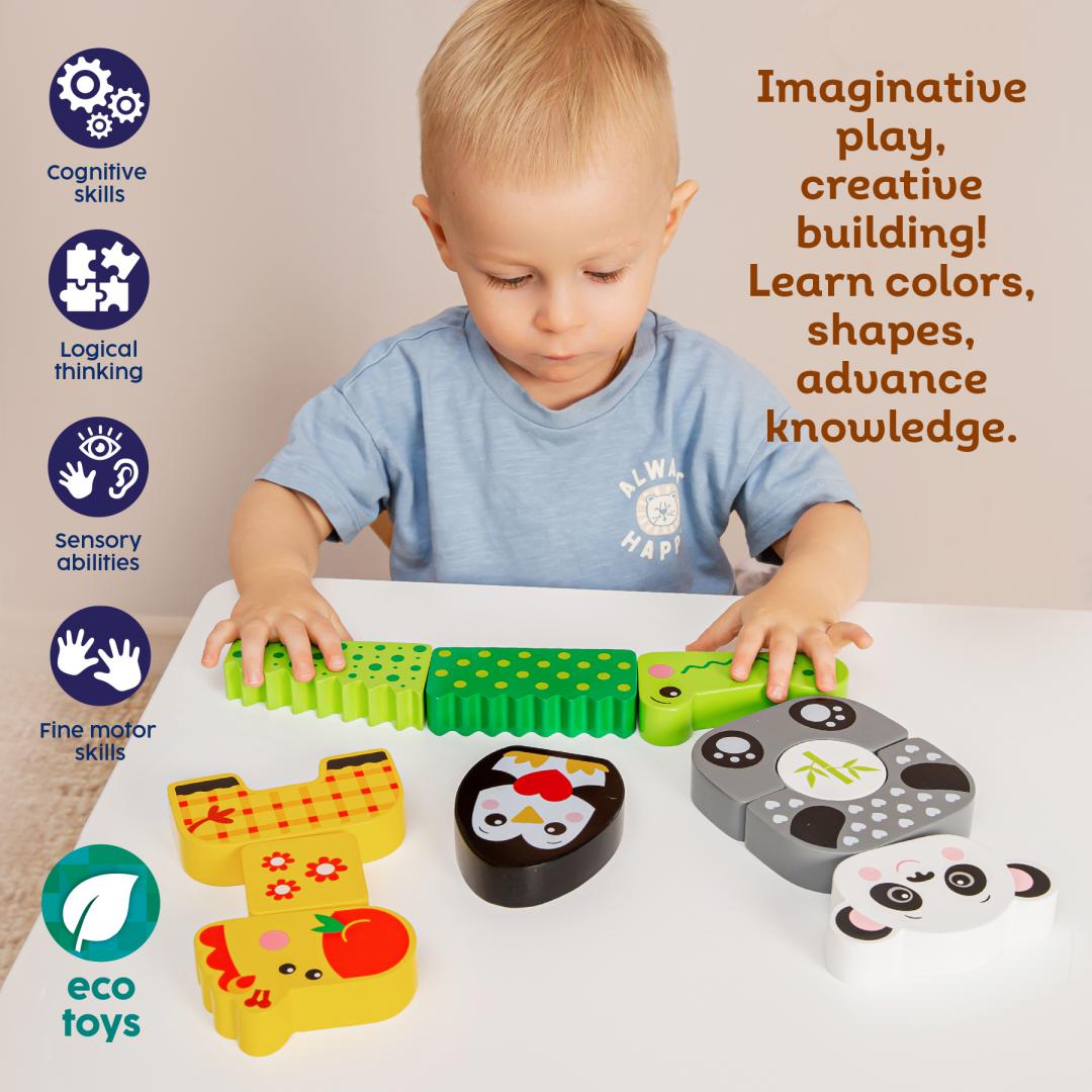 Kids Hits GRADINA ZOOLOGICA PRIETENOASA DIN LEMN