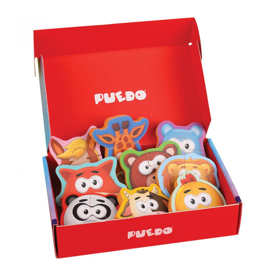 Puedo Toys PUZZLE BABY DIN SPUMA, 21 PIESE