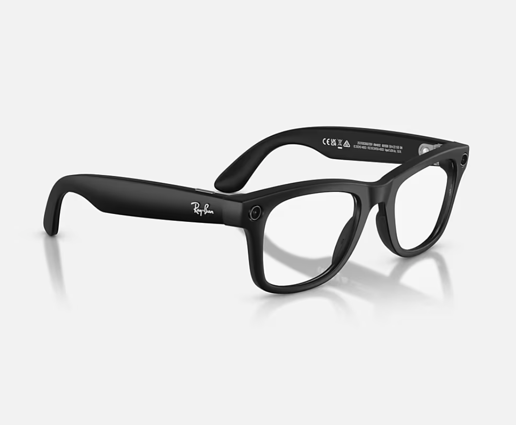 Ray-Ban RayBan Meta Wayfarer S MB Clear Gen2
