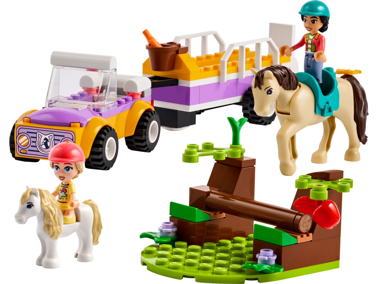 Remorca cu Ponei si Cal, Lego 42634