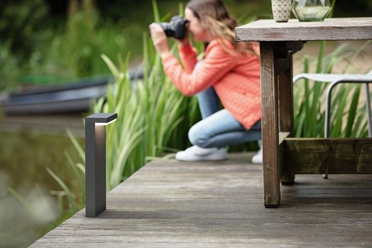 Bustan Pedestal Anthracite 2X4.5W Selv (Stalp LED pentru iluminat exterior Philips Bustan)