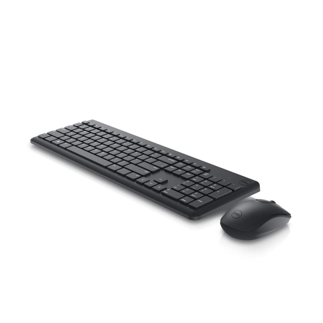 Dell Kit Mouse and Keyboard KM3322W Wireless, QWERTZ Romanian Layout, Device Type: Keyboard and mouse set, Wireless Receiver: USB wireless receiver, Connectivity Technology: Wireless, Interface: 2.4 GHz, Keyboard: Adjustable Height: Yes, Hot Keys Function