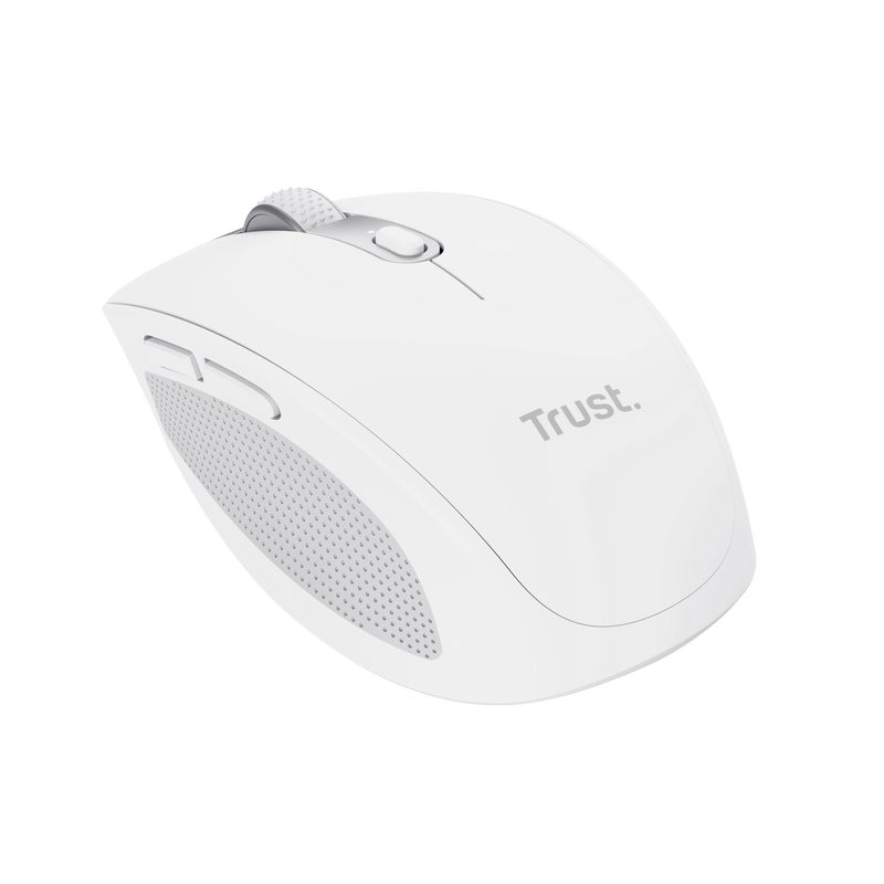 Mouse Trust Ozaa 3200 DPI, alb
