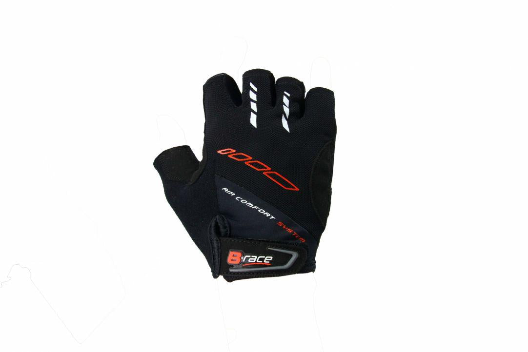 Pegas MANUSI B-RACE CU GEL NEGRU, XL