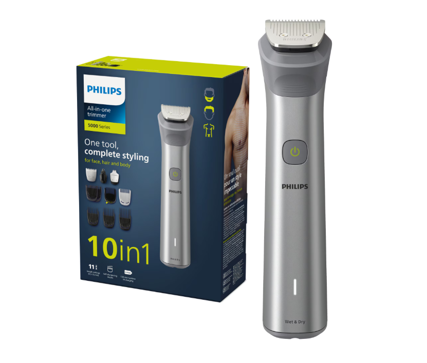 Aparat tuns All-in-One Philips MG5920/15 (Aparat de tuns barba si parul Philips 10 in 1 Multigroom All in One MG5920/15)