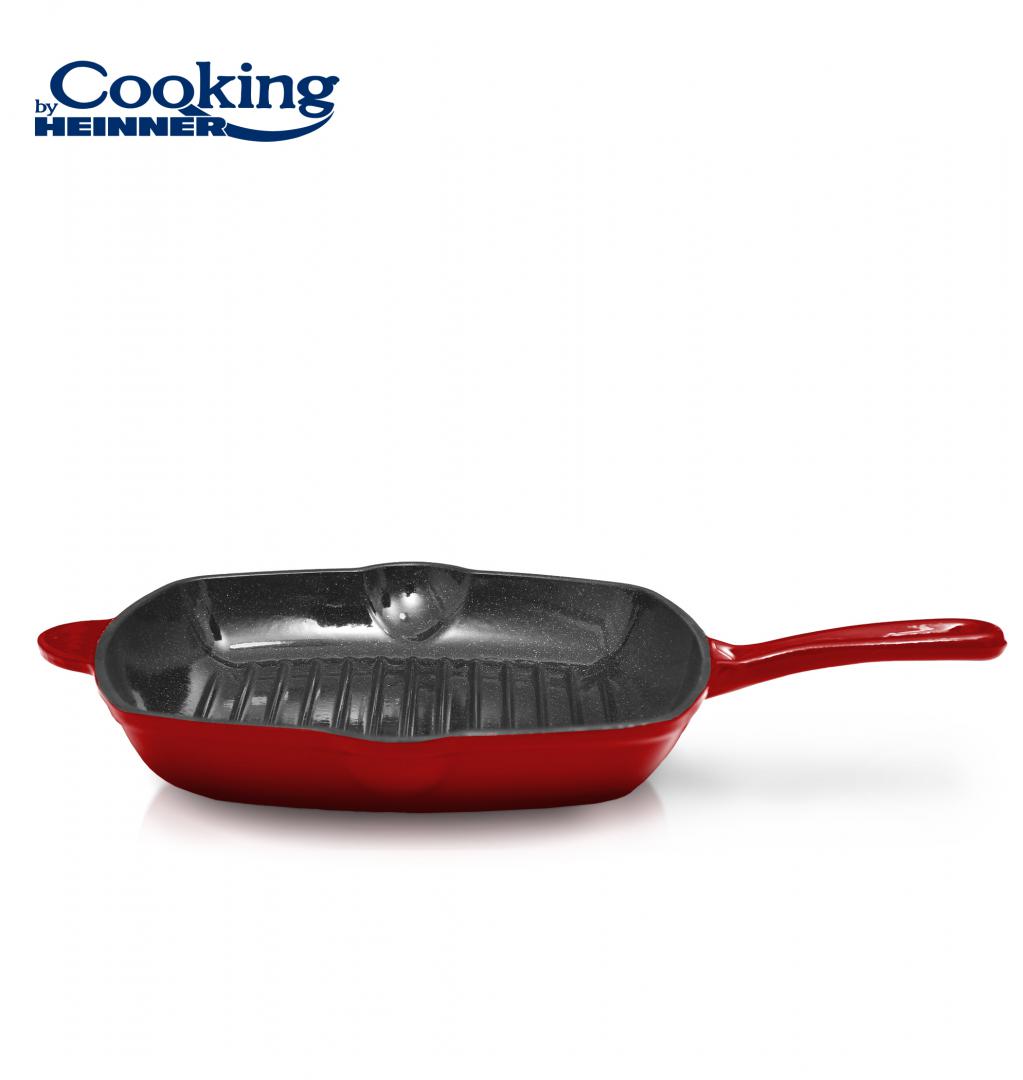 Heinner TIGAIE GRILL FONTA 26.5X4.5 CM, RED LINE