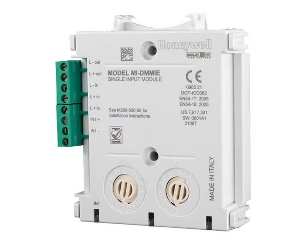 Hw Modul 1in cu Izolator MORLEY-IAS (Honeywell Mi/dmmie Modul 1 intrare)