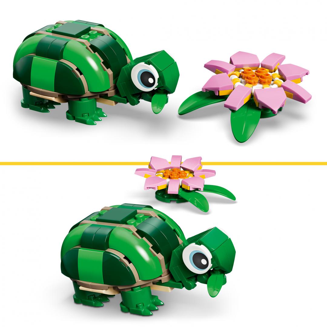 BROASCA-TESTOASA Floare Nufar  LEGO31377 (BROASCA-TESTOASA cu O Floare de Nufar  LEGO31377)
