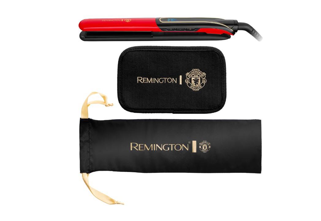 Placa de Par Remington S6755 (Placa de par Remington S6755 Sleek & Curl Manchester United Edition)