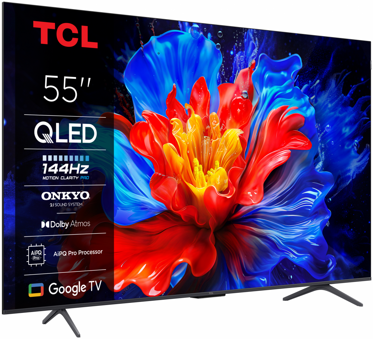 QLED TV 4K 55''(139cm) TCL 55P81K