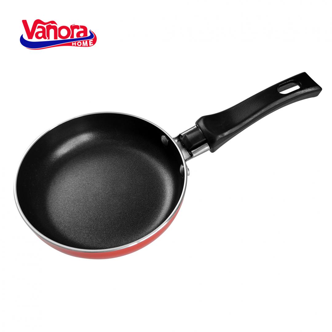 Vanora TIGAIE ALUMINIU MINI ROSU TEFLON 12x3 CM
