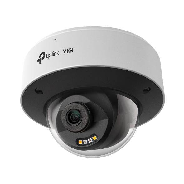 8MP Full-Color Dome Network Camera SPEC: 8MP, 2.8mm Fixed Lens, 1/2.7" Progressive Scan CMOS, H.265+/H.265/H.264+/H.264, IR/W