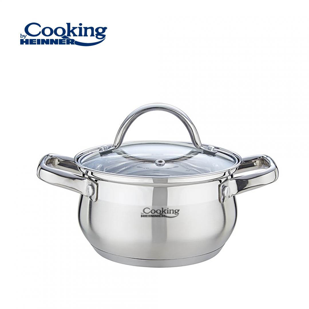 Heinner SEMIOALA INOX+CAPAC 18X10.5CM,2.6L,AMIRA