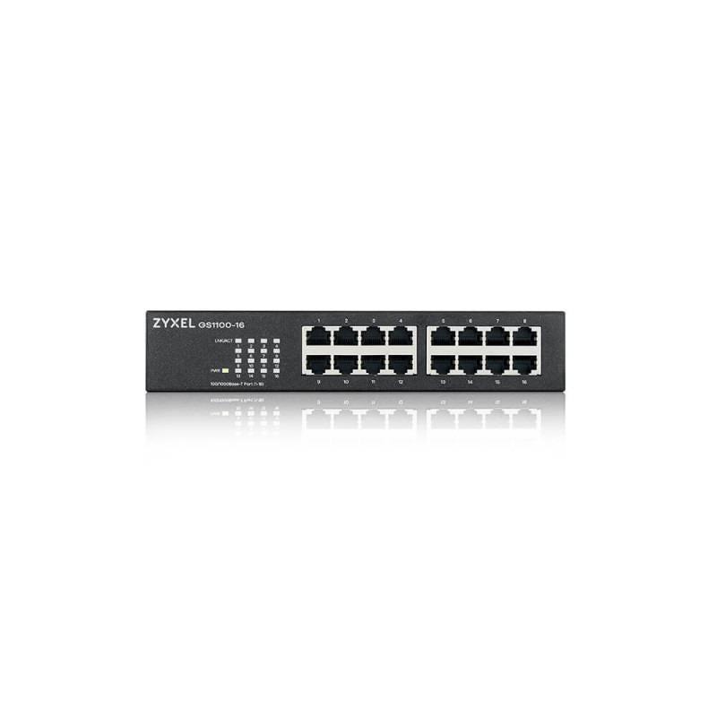 ZYXEL GS1100-16 16-PORT GBE UNMG SWITCH