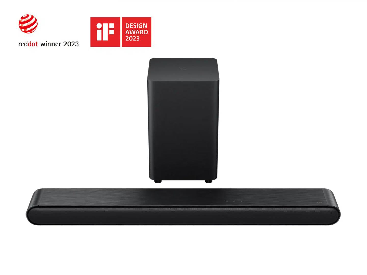 Soundbar TCL S643WE, 3.1, 240W, Bluetooth 5.3, Virtual X, Dolby, DTS, Subwoofer Wireless, Negru