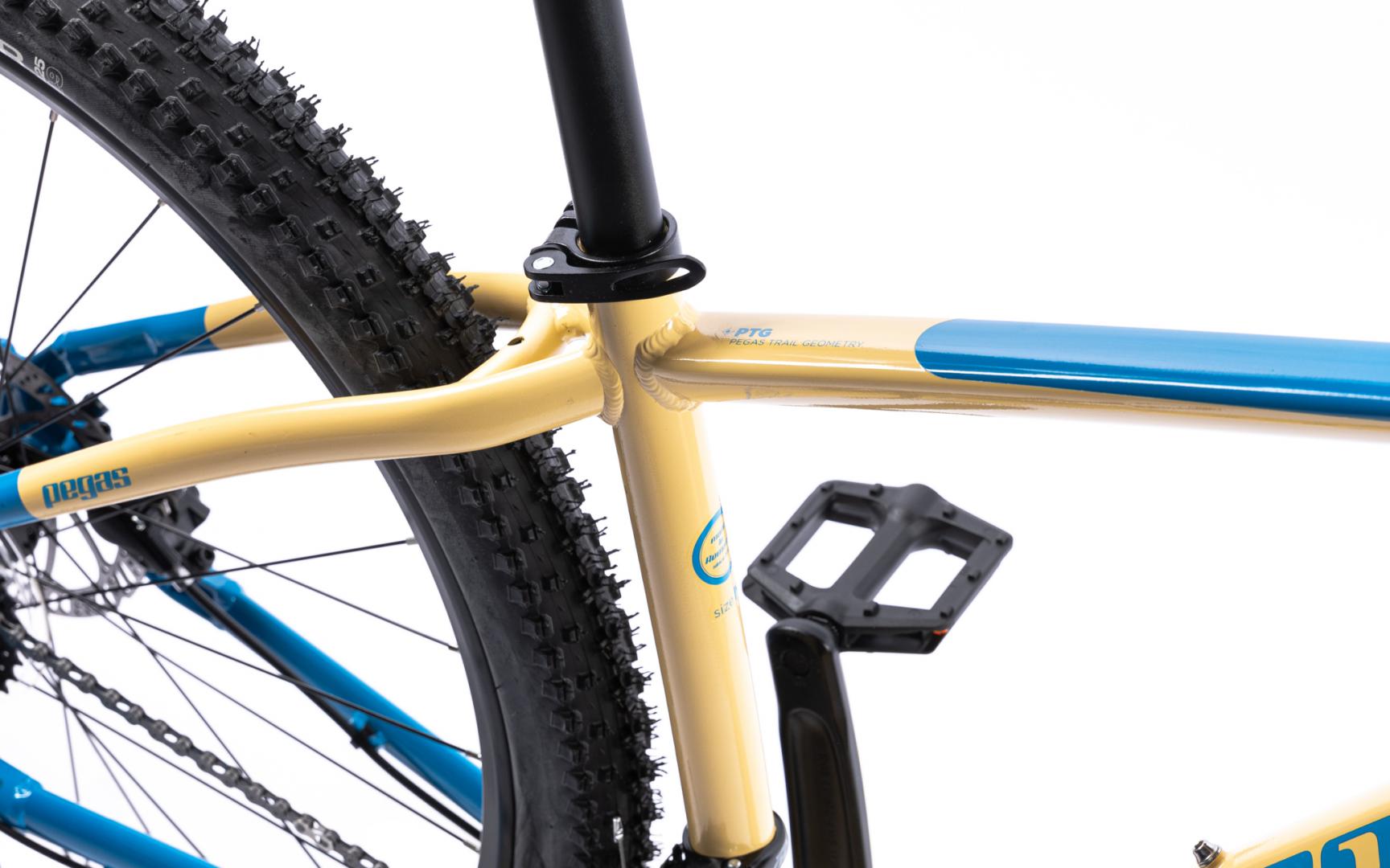 Bicicleta MTB Pegas DRUMET M 29'' GALBEN LAGUNA - ALBASTRU