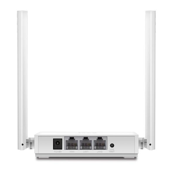 RESIGILAT | Router Wireless TP-Link N300Mbps, TL-WR820N V2; 2x 10/100Mbps LAN Ports, 1x 10/100Mbps WAN Port; 2x Fixed 5dBi Omni Directional Antennas; Standarde Wireless: Wi-Fi 4 IEEE 802.11n/b/g 2.4 GHz, N300 2.4 GHz: 300 Mbps (802.11n) - imagine 2 - RESIGILAT
