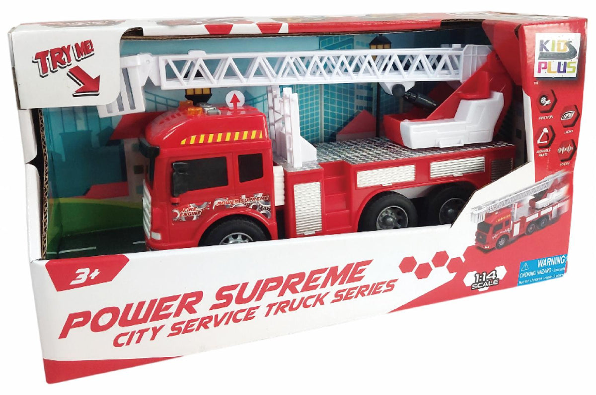 VEHICULE CU LUMINI, SUNETE SI FRICTIUNE, SCARA 1/14, 28.5CM,AUTOSPECIALA ROSIE imagine 2