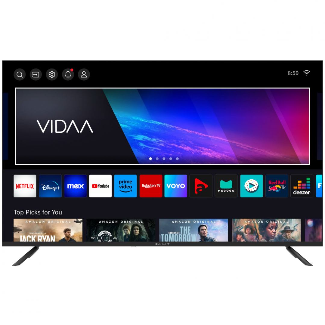 RESIGILAT | LED TV DIAMANT SMART 43HL5530U/C, 109 cm, 4K UHD, VIDAA HORIZON