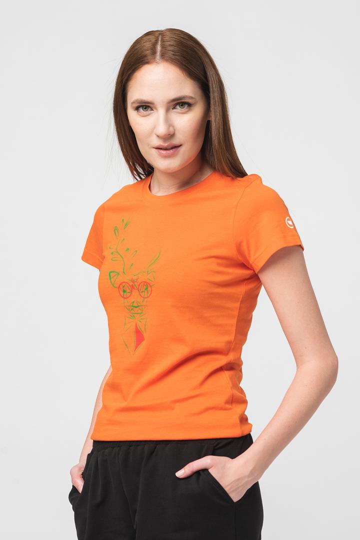 Pegas TRICOU  CERB FAMILIE FEMEI ORANGE-M