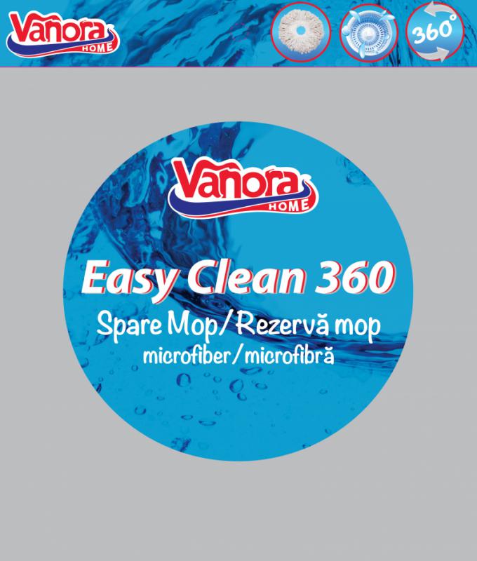Vanora REZERVA MOP ROTATIV 360, SET CURATENIE