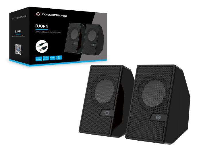 Conceptronic Bluetooth Speaker  BJORN02B (conceptronic BJORN02B 2.0-Channel Computer Speaker with Bluetooth)