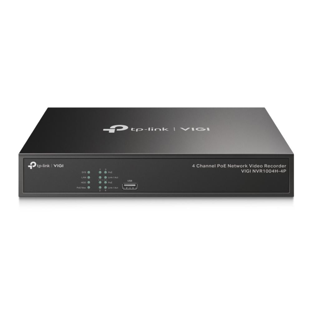 TP-Link TPL VIGI 4 CH POE+ NW VIDEO RECORDER
