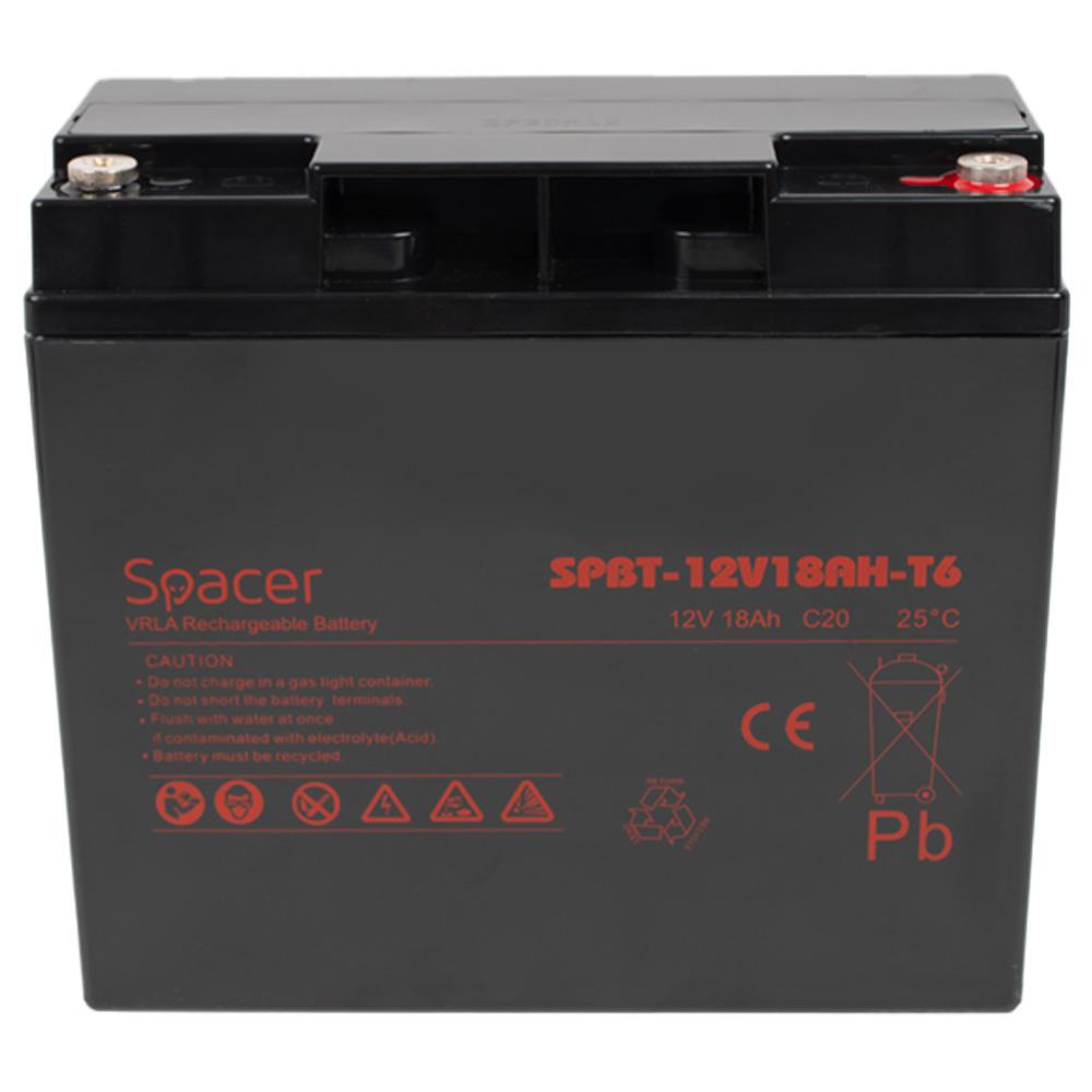 Spacer SPC ACUMULATOR UPS 12V/18Ah terminal F1