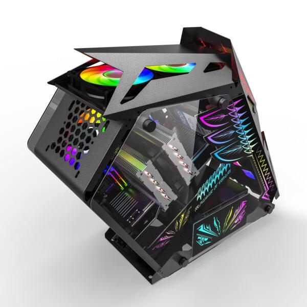 Carcasa Pro Gaming Hercule Black (Carcasa Pro Gaming Hercule Black)