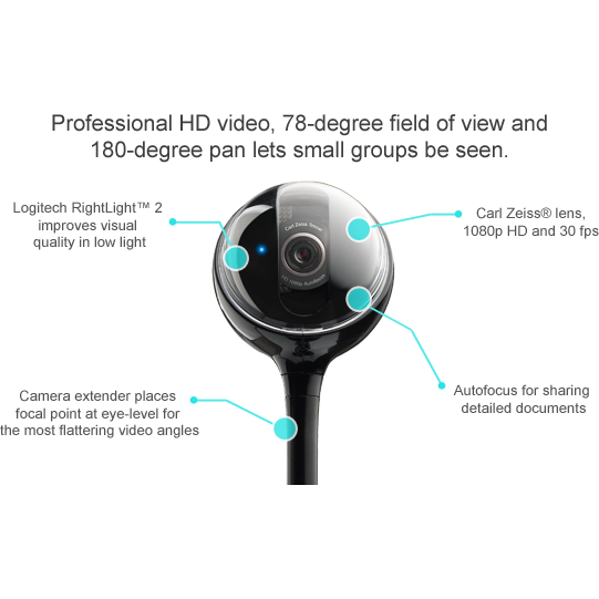 Camera web Logitech BCC950