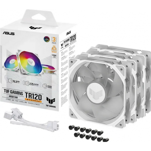 ASUS Fan AS TUF Gaming TR120 ARGB RV WHI 3IN1