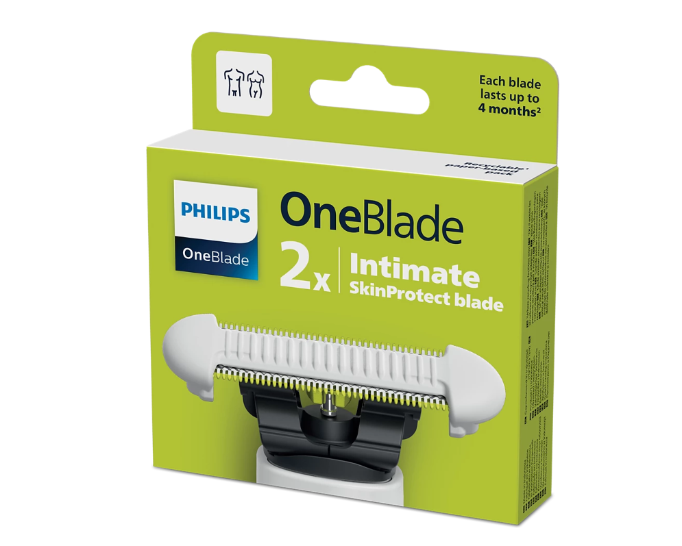 Set 2 Rezerve Oneblade Philips QP229/52 (Lame de schimb Philips QP229/52 OneBlade Intimate)